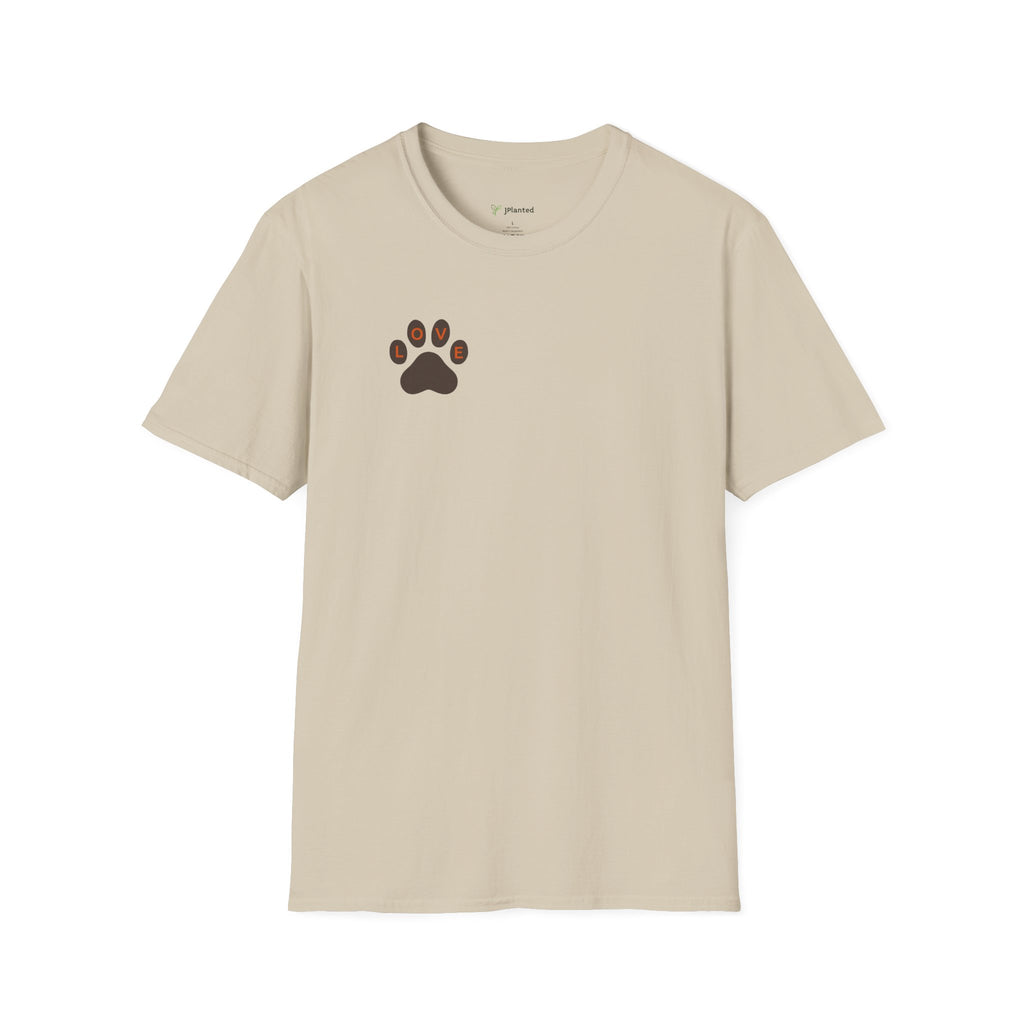 Paw Mandala T-Shirt | Paw Print Mandala Shirt | Dog Lover Tee