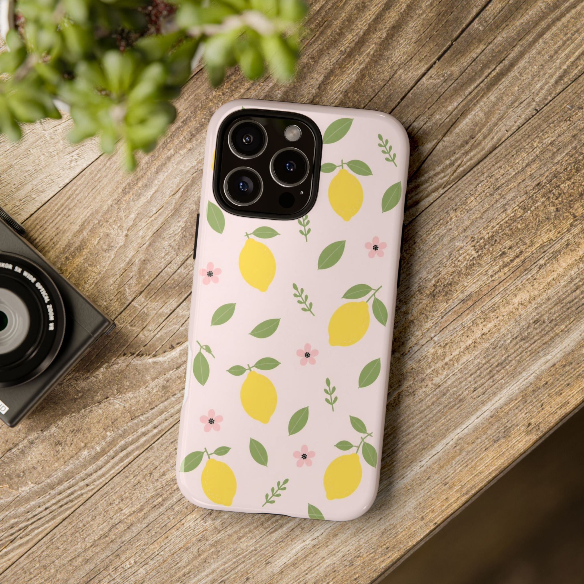 Lemon Pattern Phone Case | Tough Case