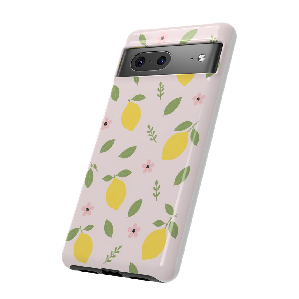 Lemon Pattern Phone Case | Tough Case