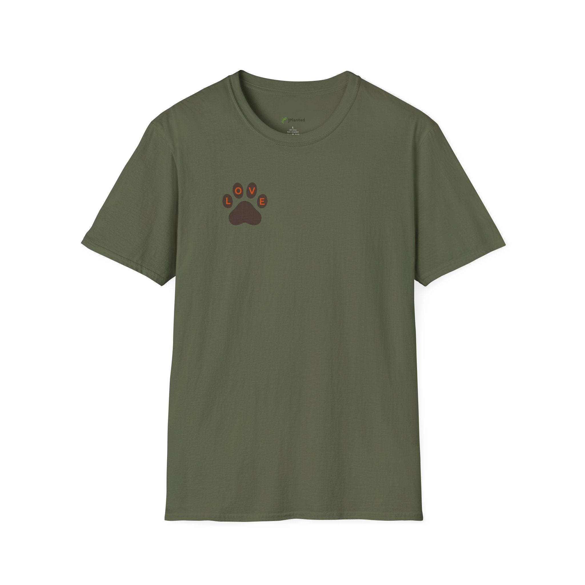 Paw Mandala T-Shirt | Paw Print Mandala Shirt | Dog Lover Tee