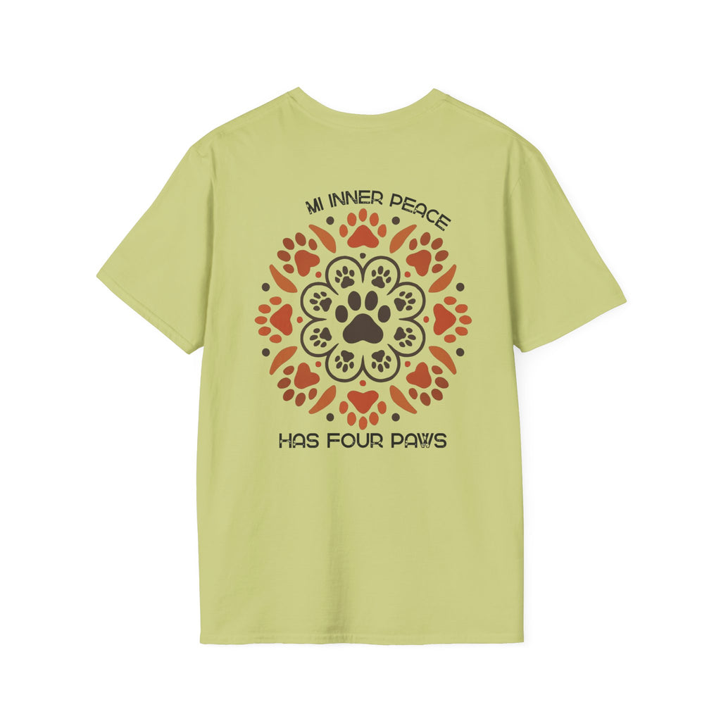 Paw Mandala T-Shirt | Paw Print Mandala Shirt | Dog Lover Tee