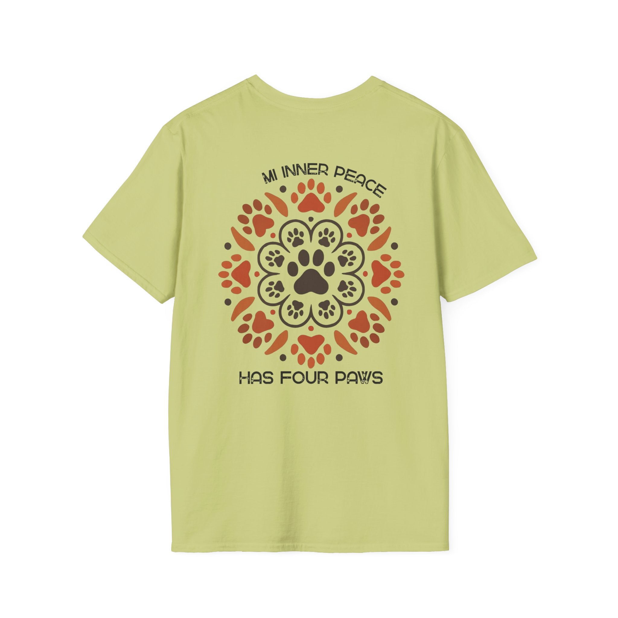 Paw Mandala T-Shirt | Paw Print Mandala Shirt | Dog Lover Tee